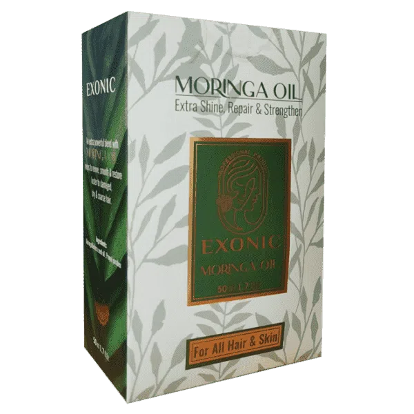 روغن مورینگا اصل برند exonic مناسب پوست و مو