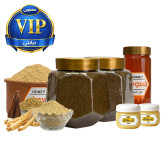 مکمل گیاهی درمان دیابت ترکیب 16 گیاه درمانی+ 60 گرم ژل رویال ـطب هندی و ایرانی ساخت توسط دکتر رعیت پیشه