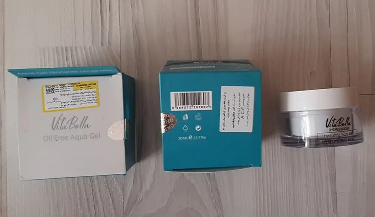 ژل ابرسان مخصوص پوست چرب دست و صورت برند ویتابلا 50میل